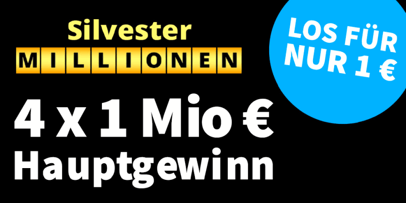 🍀 Lotterie Silvester-Millionen online spielen ab 1,00 Euro